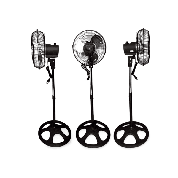 Ventilador Pedestal de Pie 10" con 3 Aspas