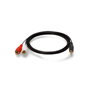 Cable de Audio Auxiliar 2x1- Cable Rca a Audio De 3.5mm