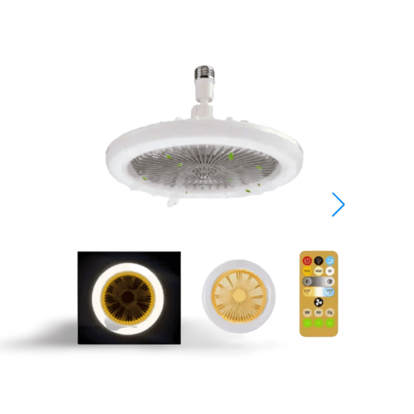 Lámpara Ventilador con luz y control FS-YT-R260