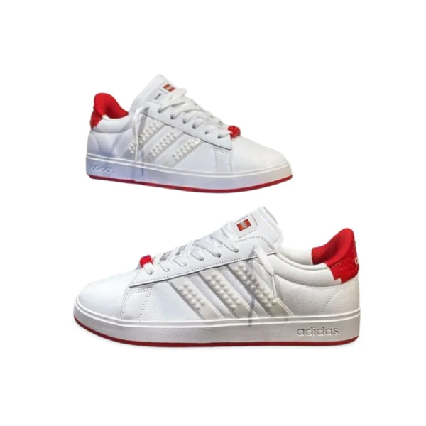 adidas gazelle silver green womens Adidas Grand Court x LEGO  Blue Monkey Tenis